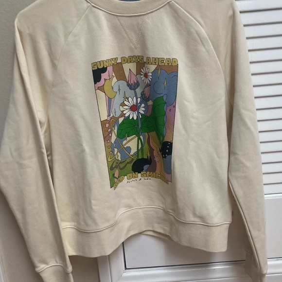 SCOTCH & SODA | Graphic Print Crew Neck Sweatshirt  NWOT - Picture 6 of 6